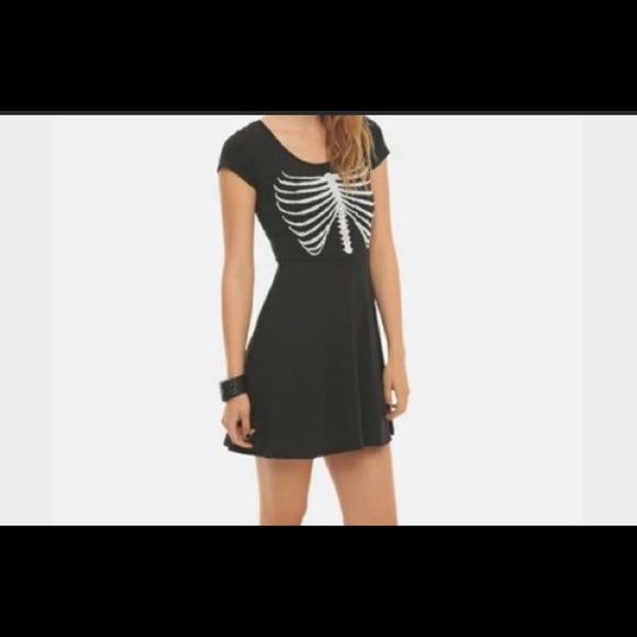 Midnight Hour | Dresses | Midnight Hour Black Beaded Skeleton Dress Size  Small | Poshmark